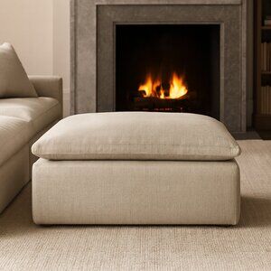 RH Restoration Hardware Cloud Modular Replacement Slipcover – Ottoman